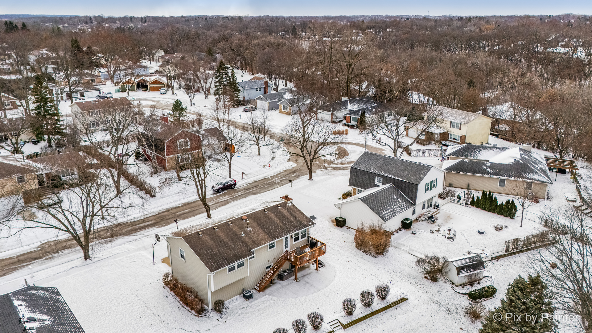 730 Chestnut Court Algonquin, IL 60102 - Photo 16 of 36 an aerial view of a city