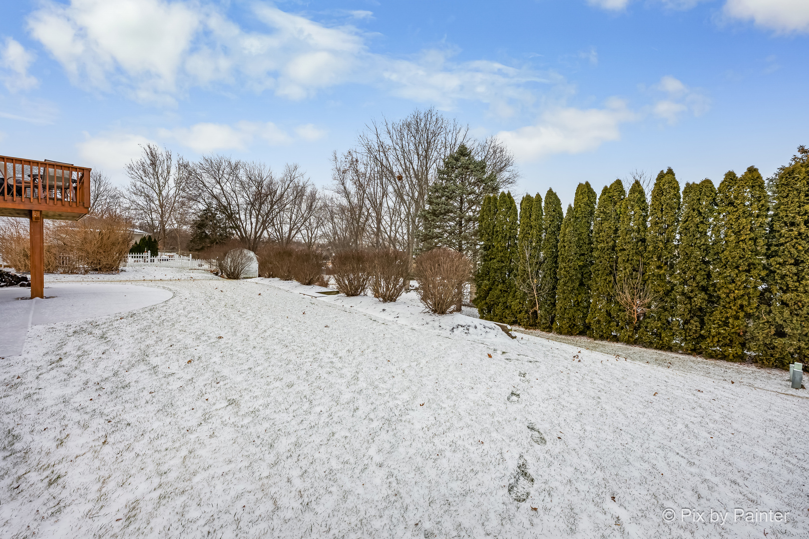 730 Chestnut Court Algonquin, IL 60102 - Photo 9 of 36 a view of a snow on the middle of a road