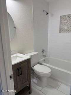 217 Fairhaven Road Kearny, AZ 85137 - Photo 8 of 13 a bathroom with a granite countertop toilet a sink and bathtub