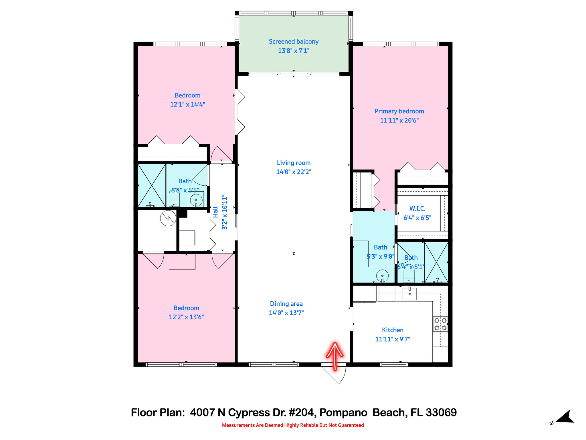 4007 North Cypress Drive, Unit 204 Pompano Beach, FL 33069 - Photo 43 of 44