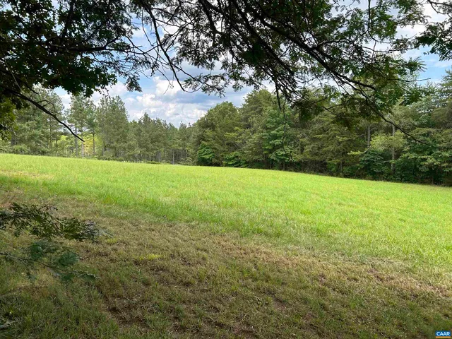 a balcony with a yard
