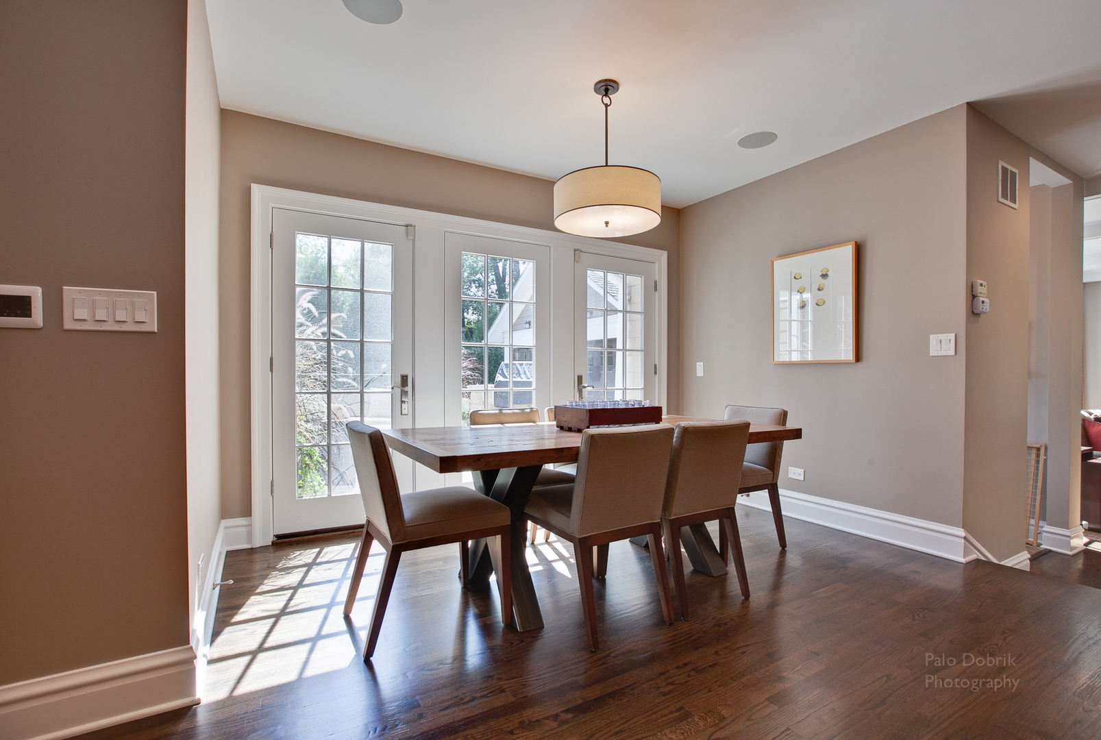 231 Franklin Road Glencoe, IL 60022 - Photo 13 of 49 a view of a dining room with furniture window and wooden floor