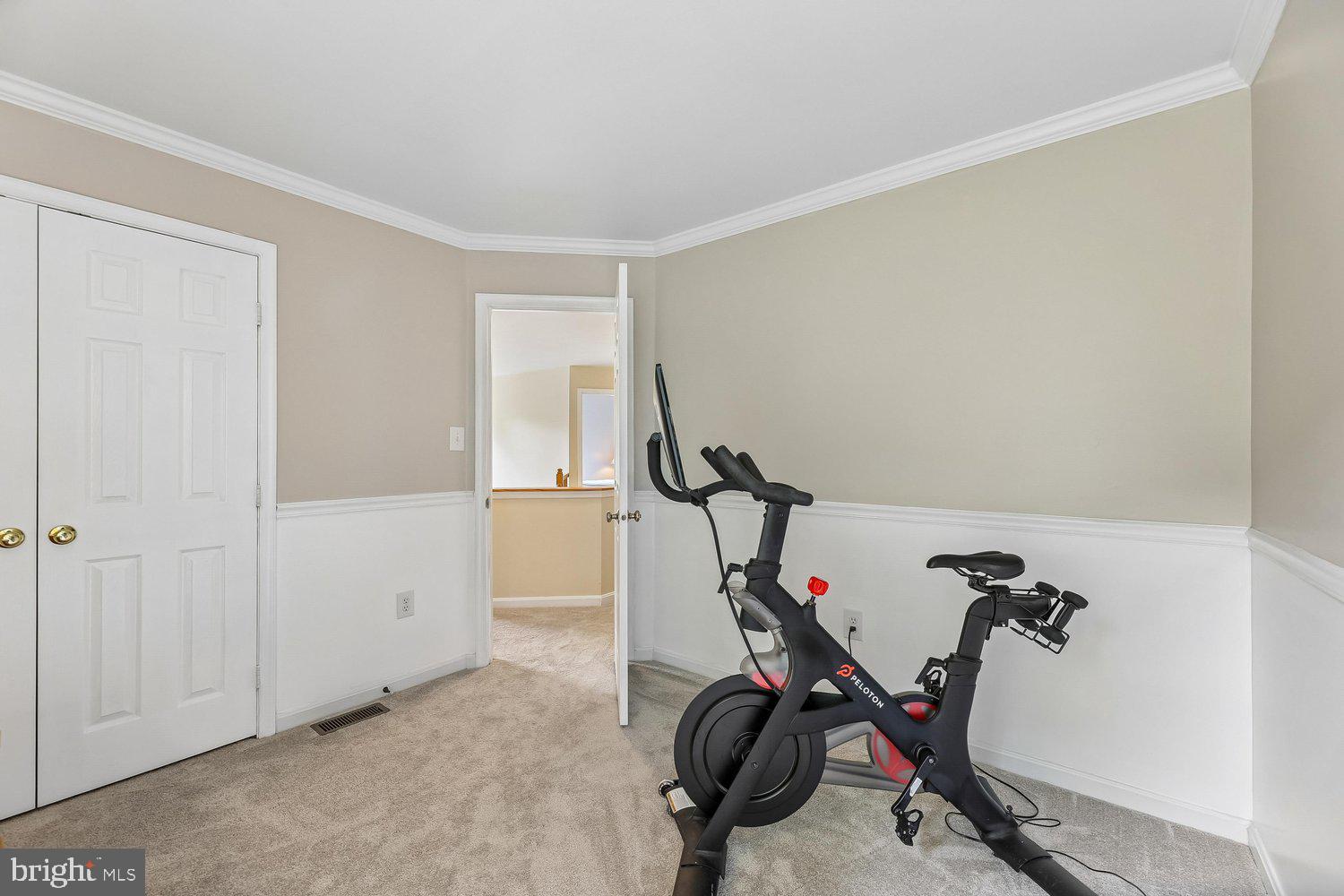 3707 Turn Back Trail Triangle, VA 22172 - Photo 42 of 55 a view of a room with gym equipment