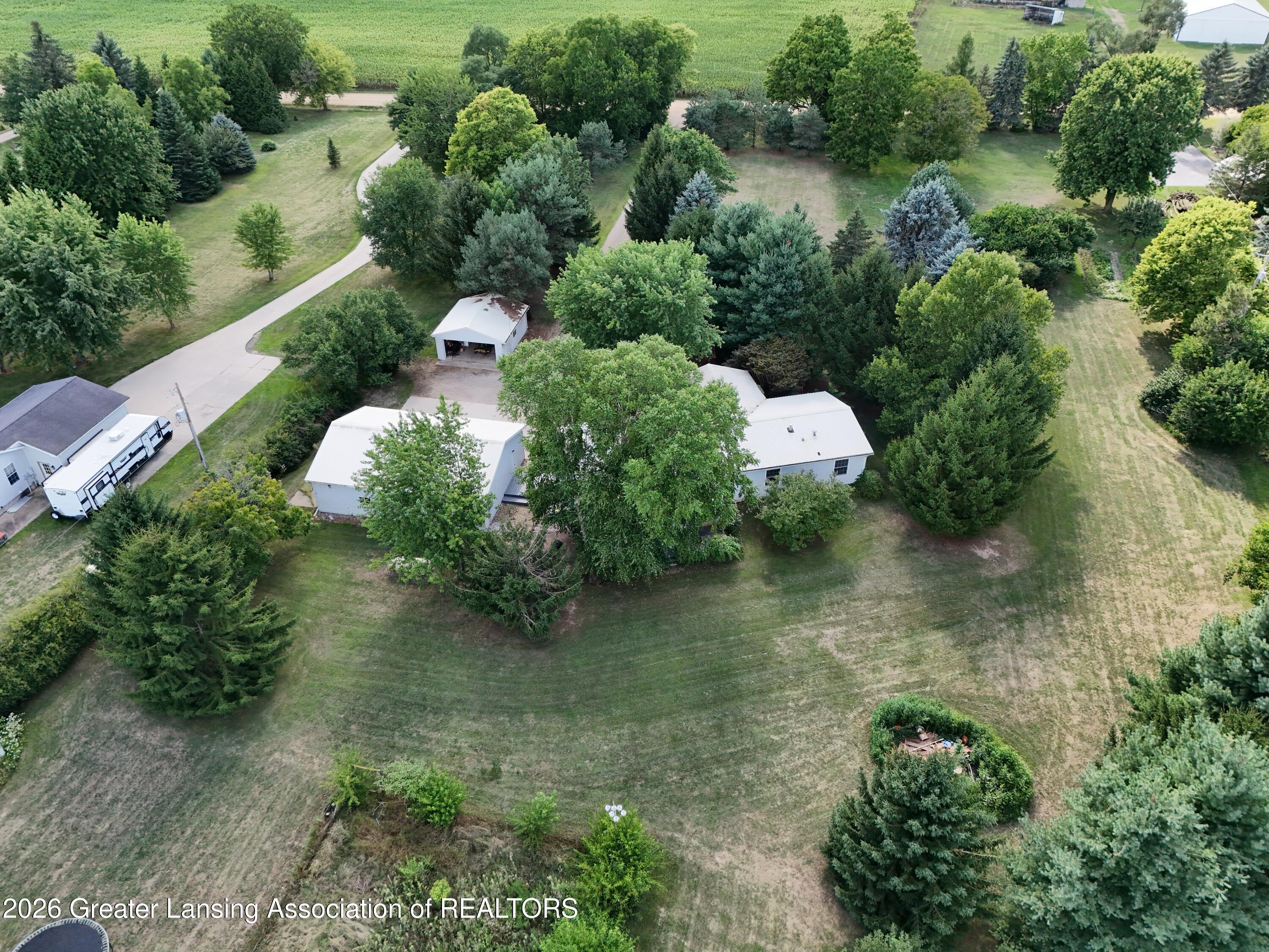 4065 South Lyons Road Lyons, MI 48851 - Photo 53 of 58 Aerial