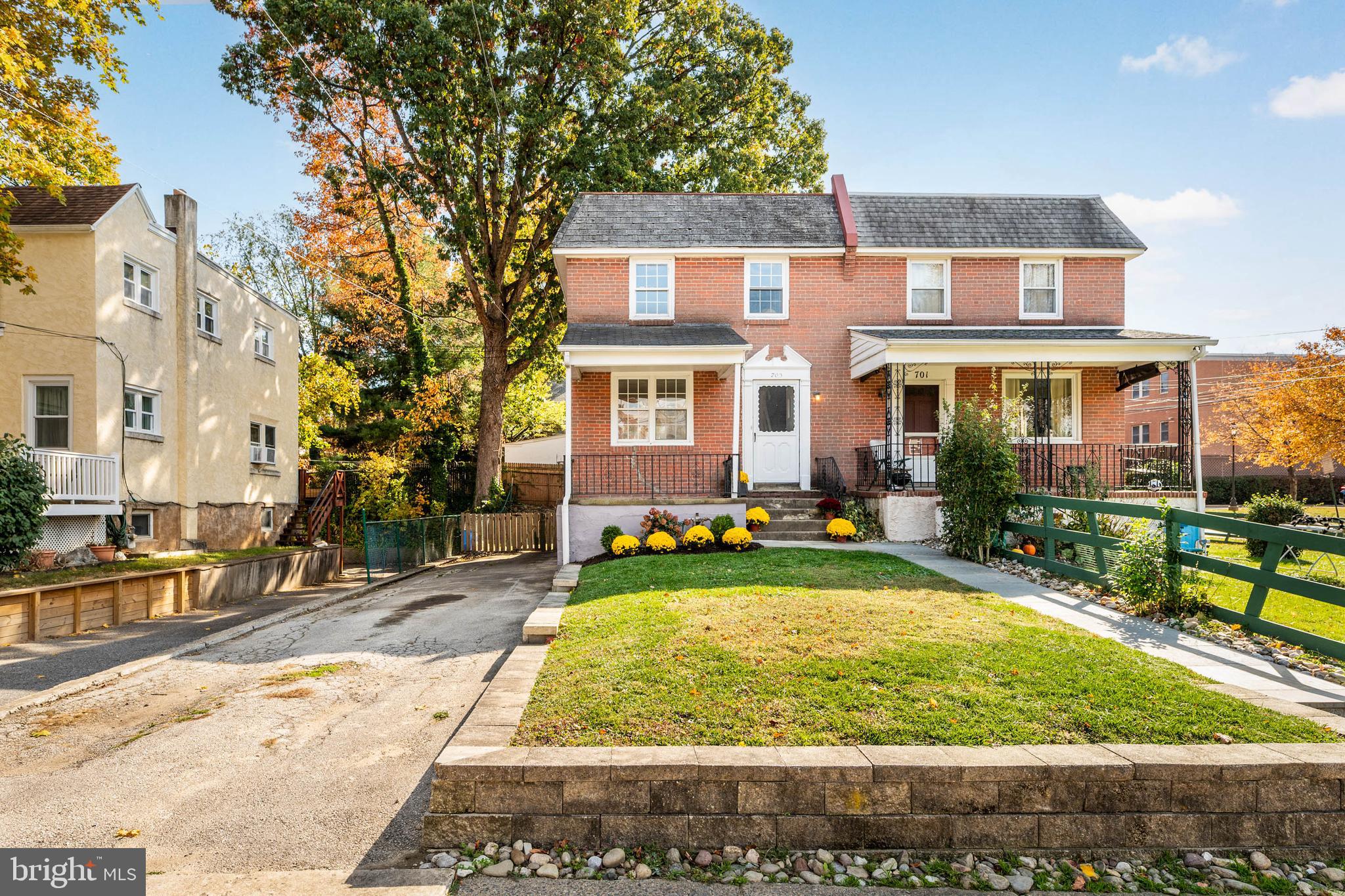703 Humphreys Road Ardmore, PA 19003 - Photo 2 of 26 a view of a building with a yard