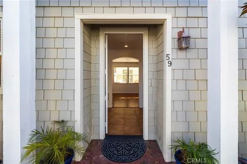 a view of a wooden door