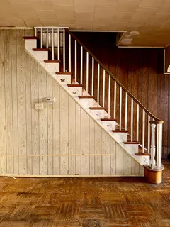 a view of a balcony