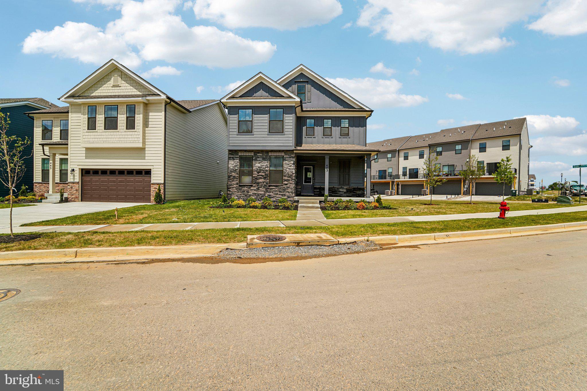 443 Ensemble Way Frederick, MD 21701 - Photo 1 of 42 a view of a house with a swimming pool and a big yard