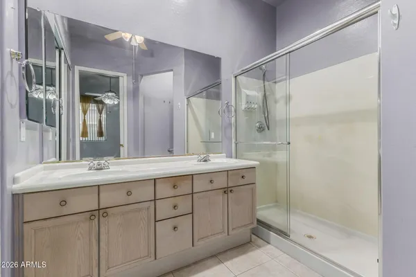 a view of bathroom with shower