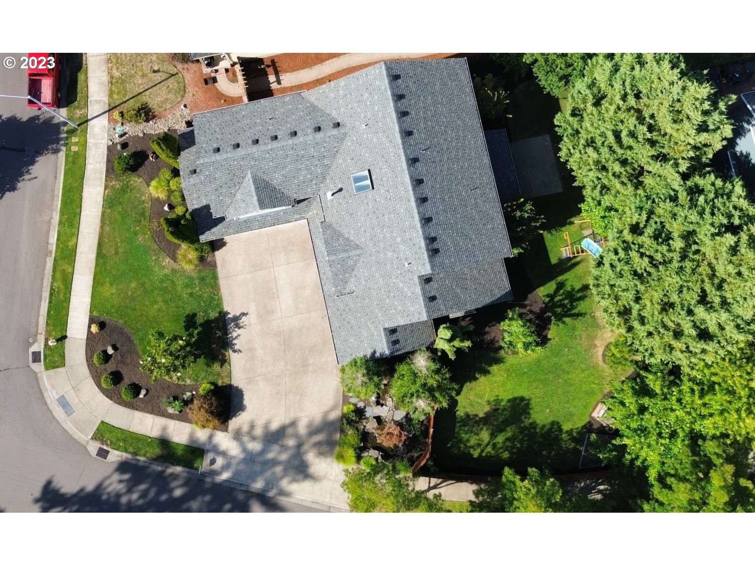 199 Northwest Camp Ireland Street Hillsboro, OR 97124 - Photo 29 of 36 an aerial view of a house