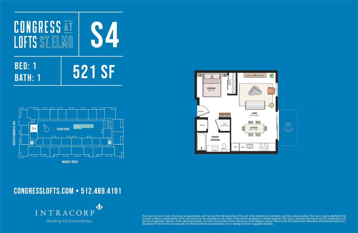 4315 South Congress Avenue, Unit 424 Austin, TX 78745 - Photo 12 of 12 a sign on the wall of a building