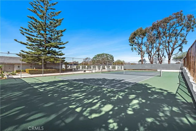 a view of a tennis court