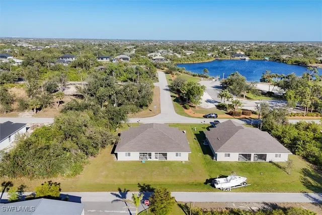 a house view with a outdoor space