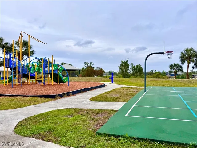 a view of a wooden floor with a lake