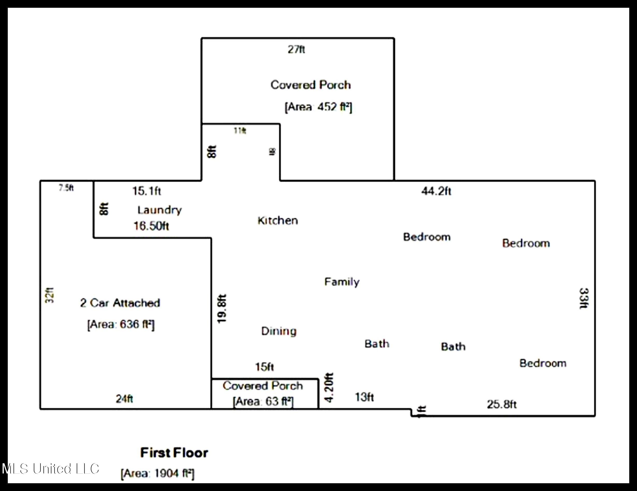 3702 Union Road Sardis, MS 38666 - Photo 116 of 116 floor plan - 3702 Union