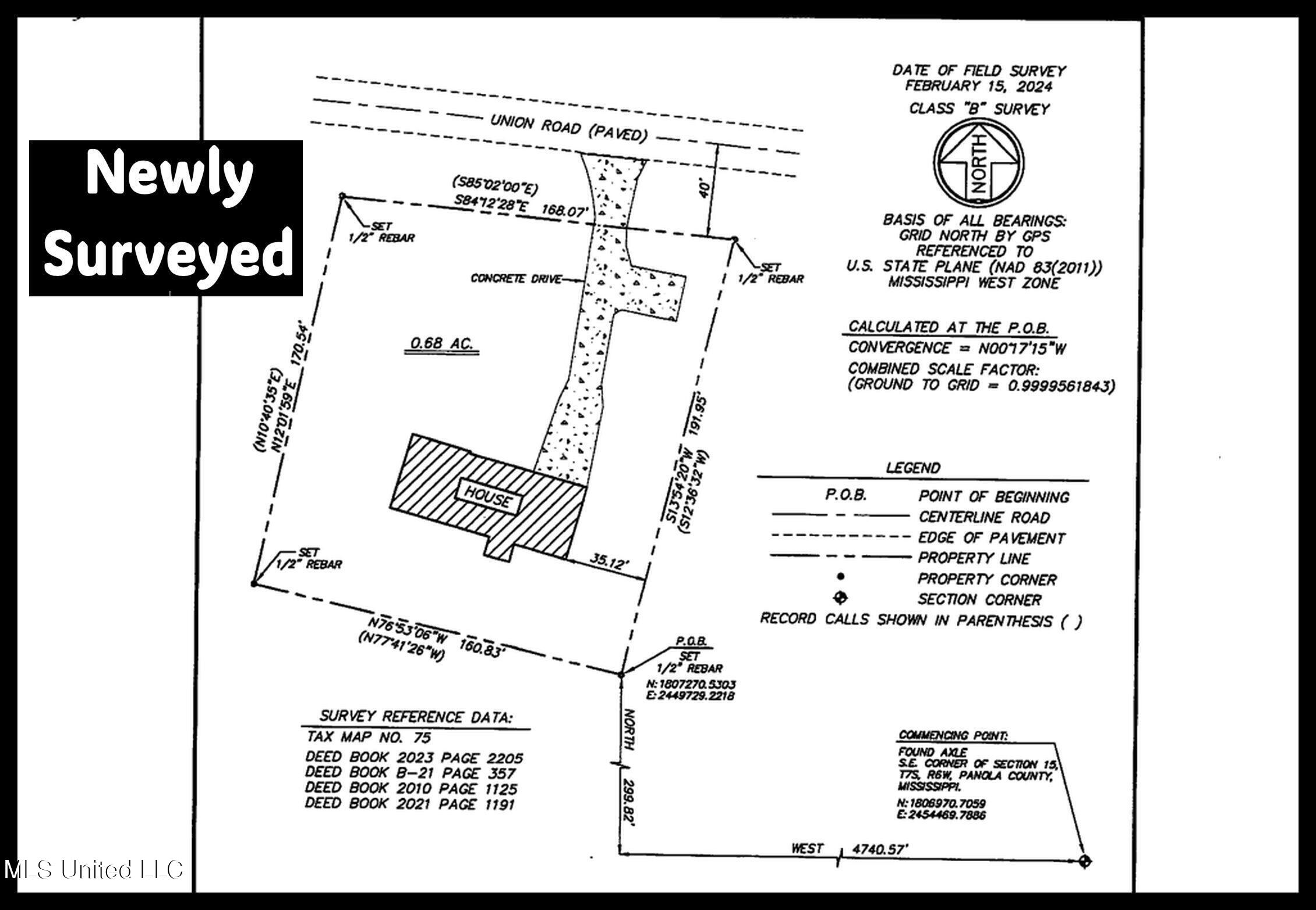 3702 Union Road Sardis, MS 38666 - Photo 6 of 116 survey of 3702 Union