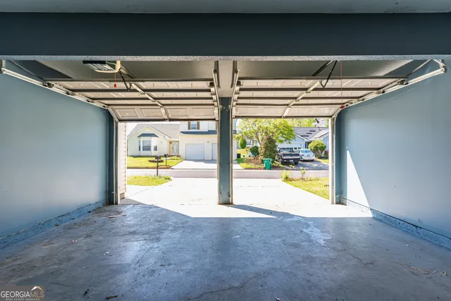 a view of water heater room