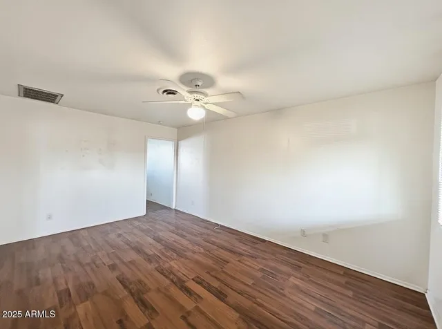 wooden floor in an empty room