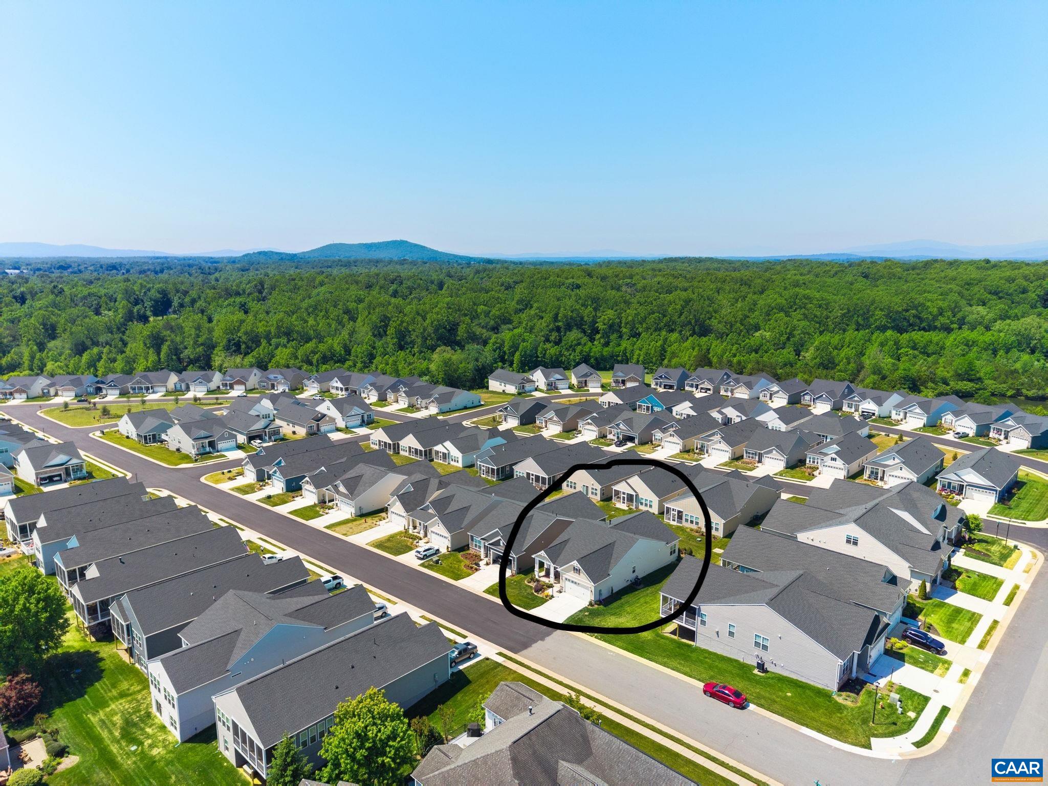124 Stodghill Drive Ruckersville, VA 22968 - Photo 4 of 58 an aerial view of a city