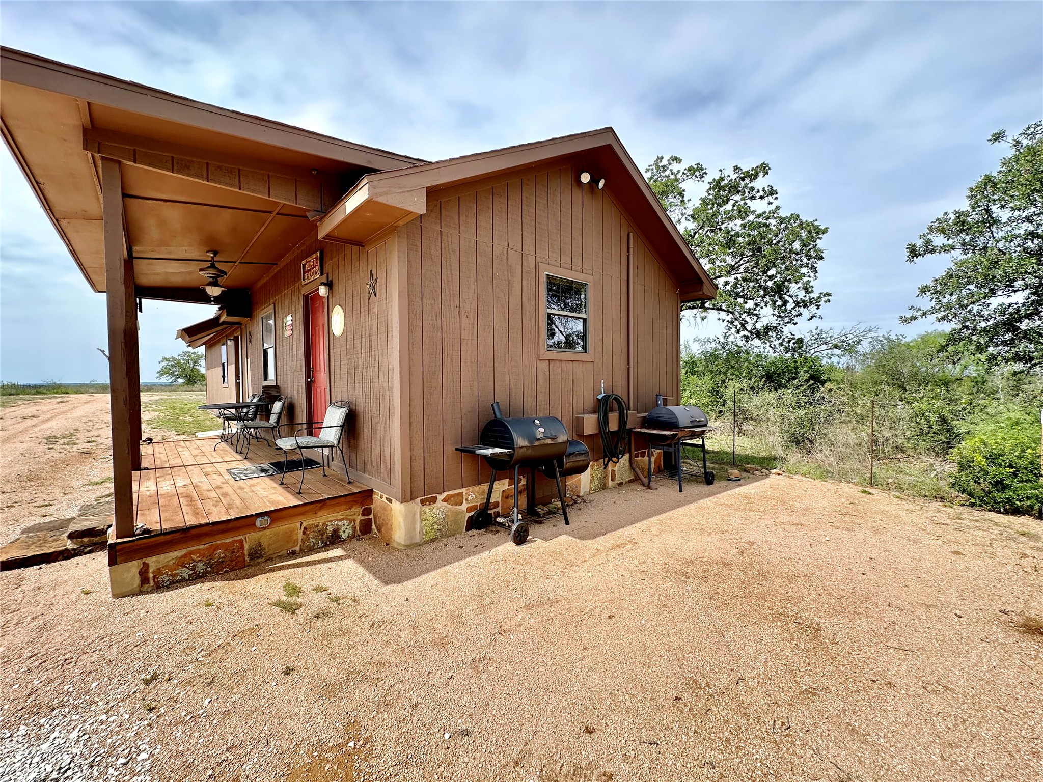 392 County Road 230 San Saba, TX 76877 - Photo 33 of 40 a view of a backyard with sitting area