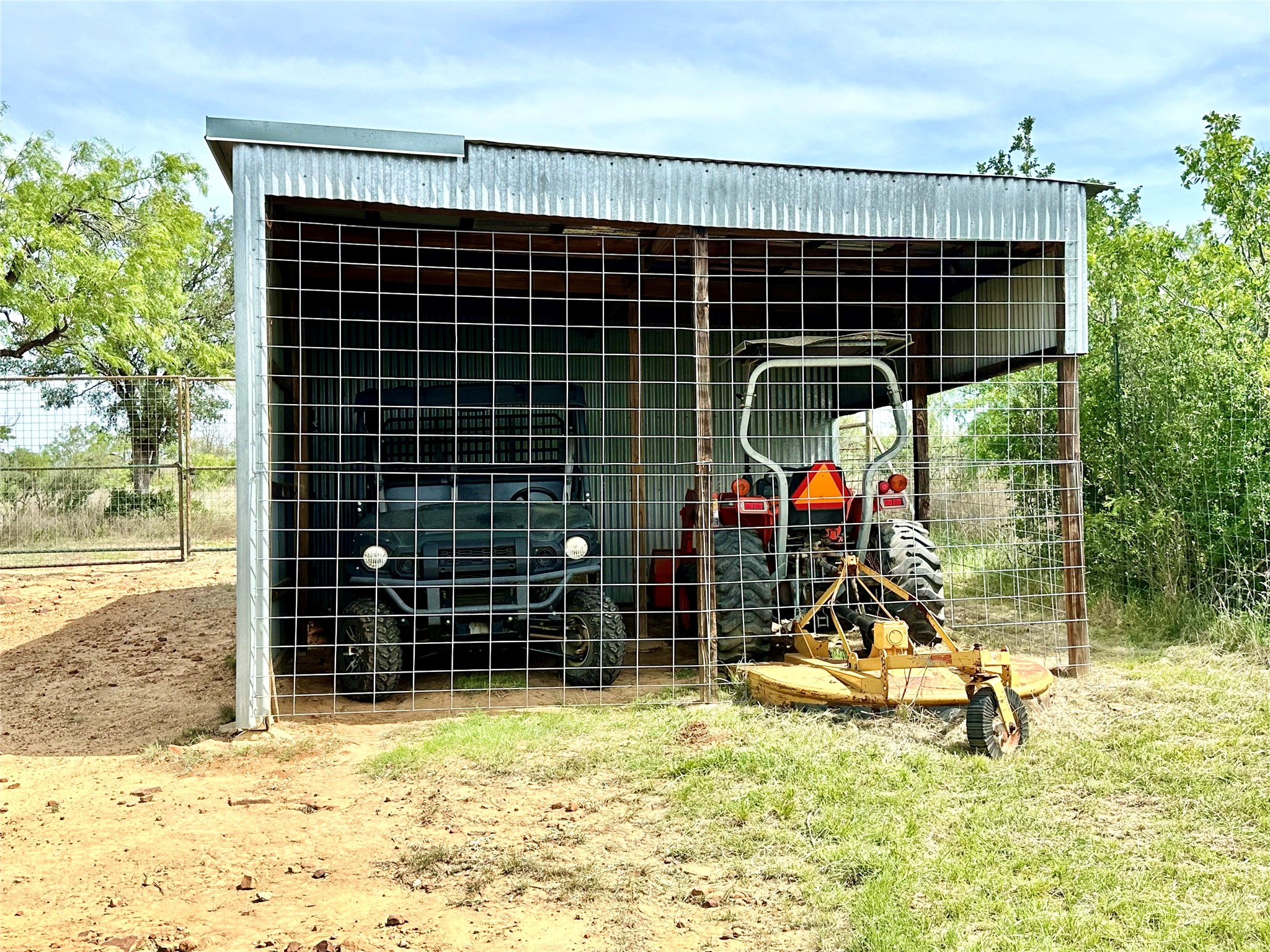 392 County Road 230 San Saba, TX 76877 - Photo 38 of 40 a view of a house with backyard and sitting area
