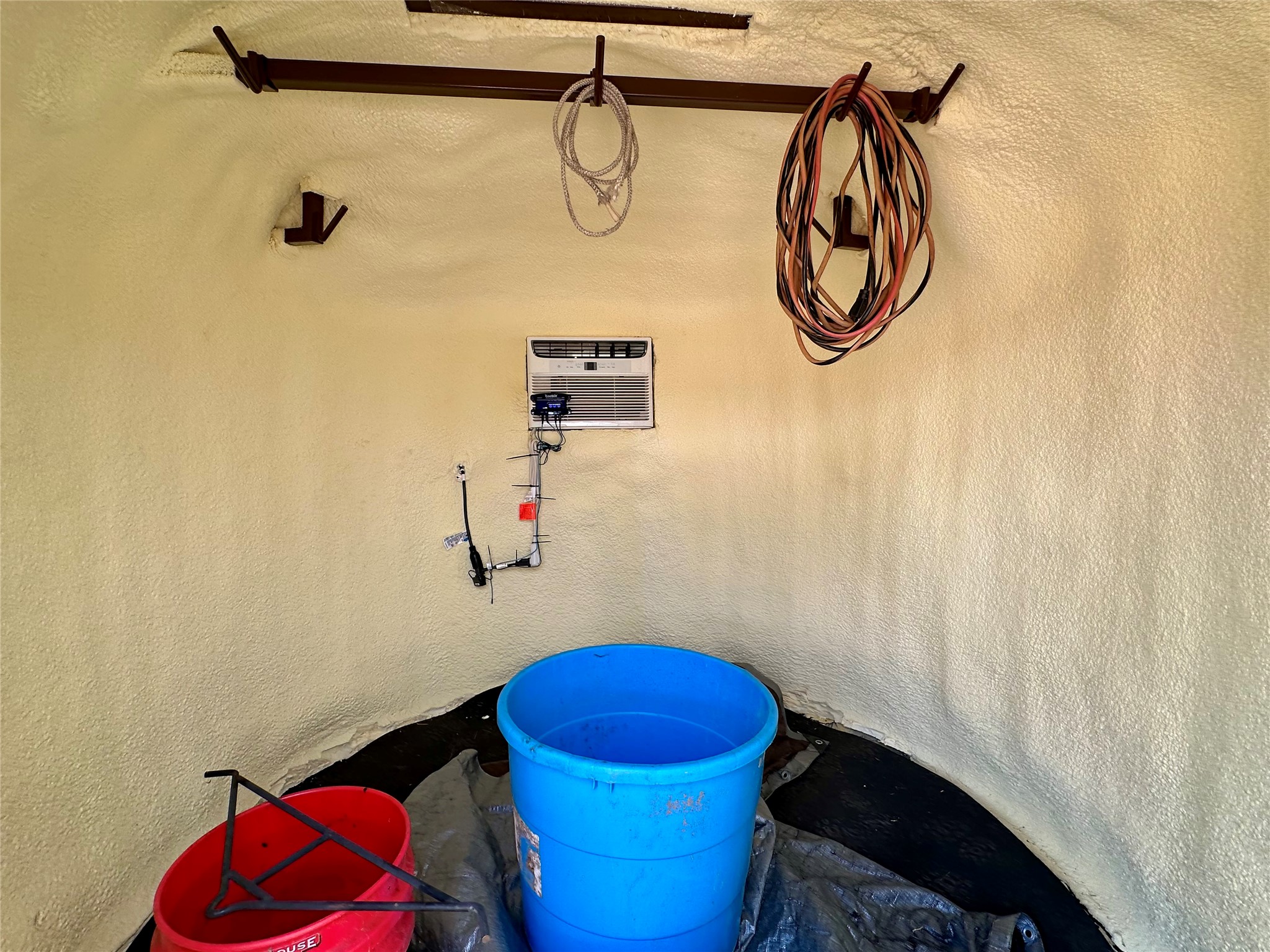392 County Road 230 San Saba, TX 76877 - Photo 40 of 40 a bathroom with a toilet and a shower curtain