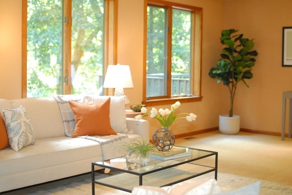 18 Washington Drive Acton, MA 01720 - Photo 27 of 29 a living room with furniture and a large window