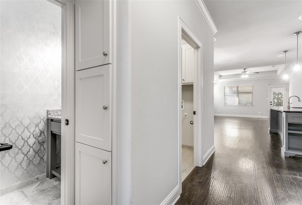 2221 Churchill Loop Grapevine, TX 76051 - Photo 3 of 26 a view of a hallway with wooden floor