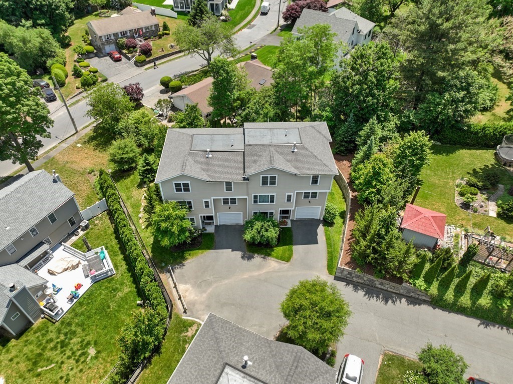 38 Webster Street, Unit 1 Needham, MA 02494 - Photo 27 of 35 an aerial view of a house