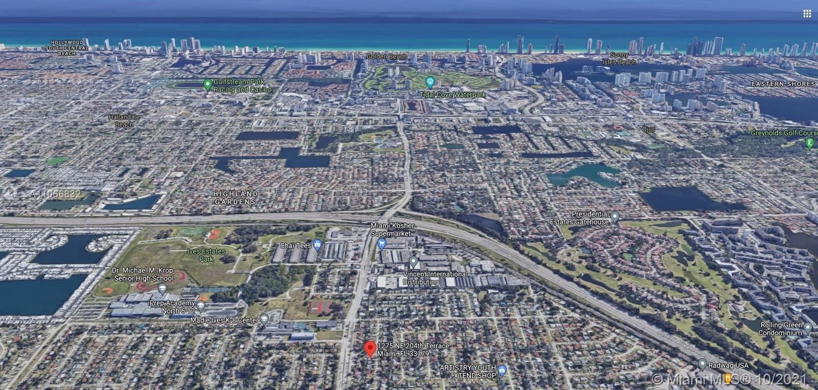 1275 Northeast 204th Terrace Miami, FL 33179 - Photo 32 of 49 a view of a pathway