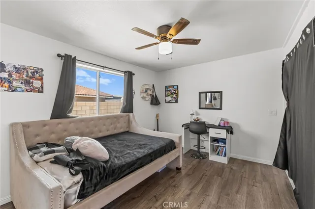 a very nice looking room with a large window