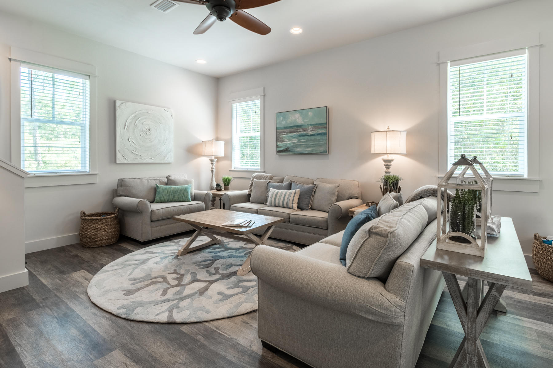 281 Redbud Ln Inlet Beach Inlet Beach, FL 32461 - Photo 6 of 34 a living room with furniture and a large window