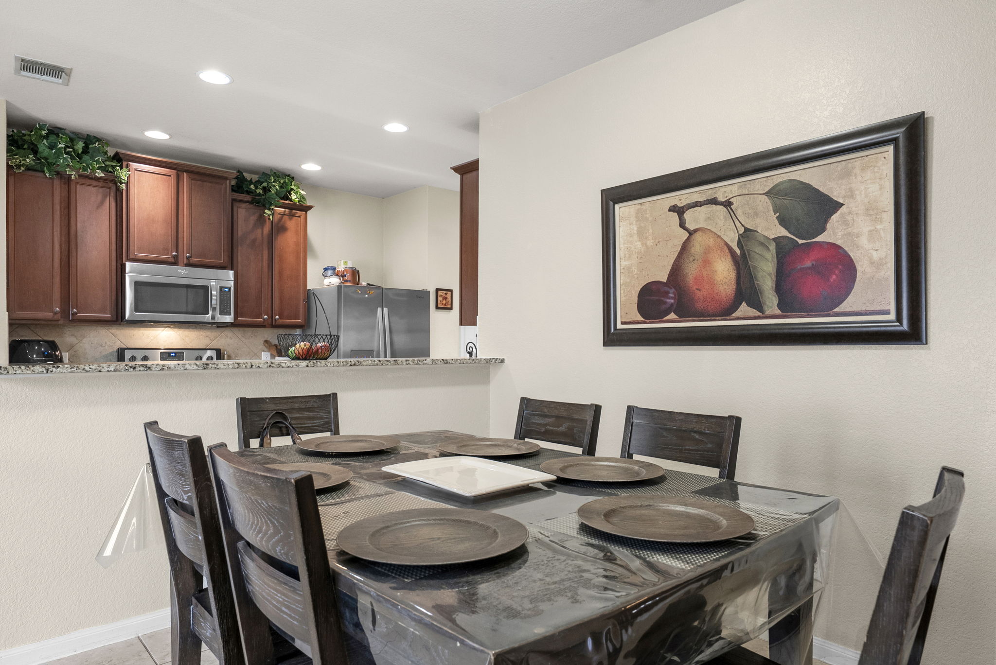 1617 Treeta Trail Kyle, TX 78640 - Photo 16 of 39 Dining area with baseboards and recessed lighting