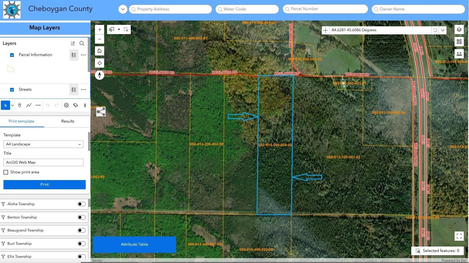Vl Mcclouth Road Levering, MI 49755 - Photo 43 of 46 Aerial8