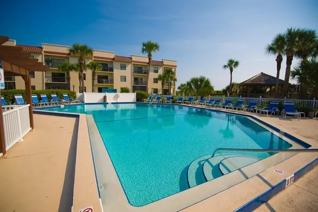 a view of a wooden bridge