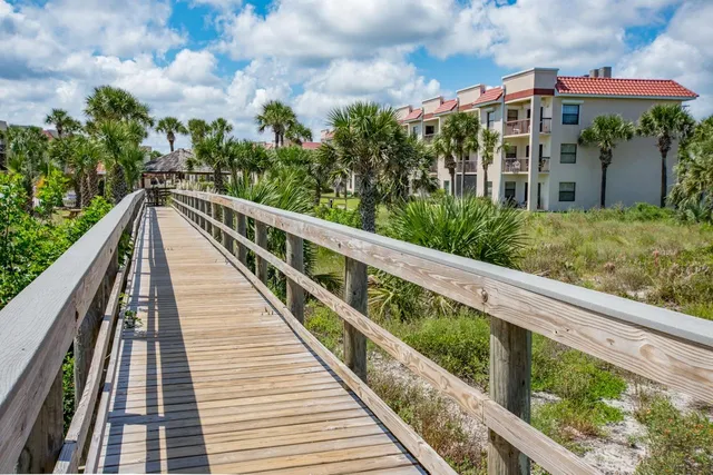 a view of an ocean and beach