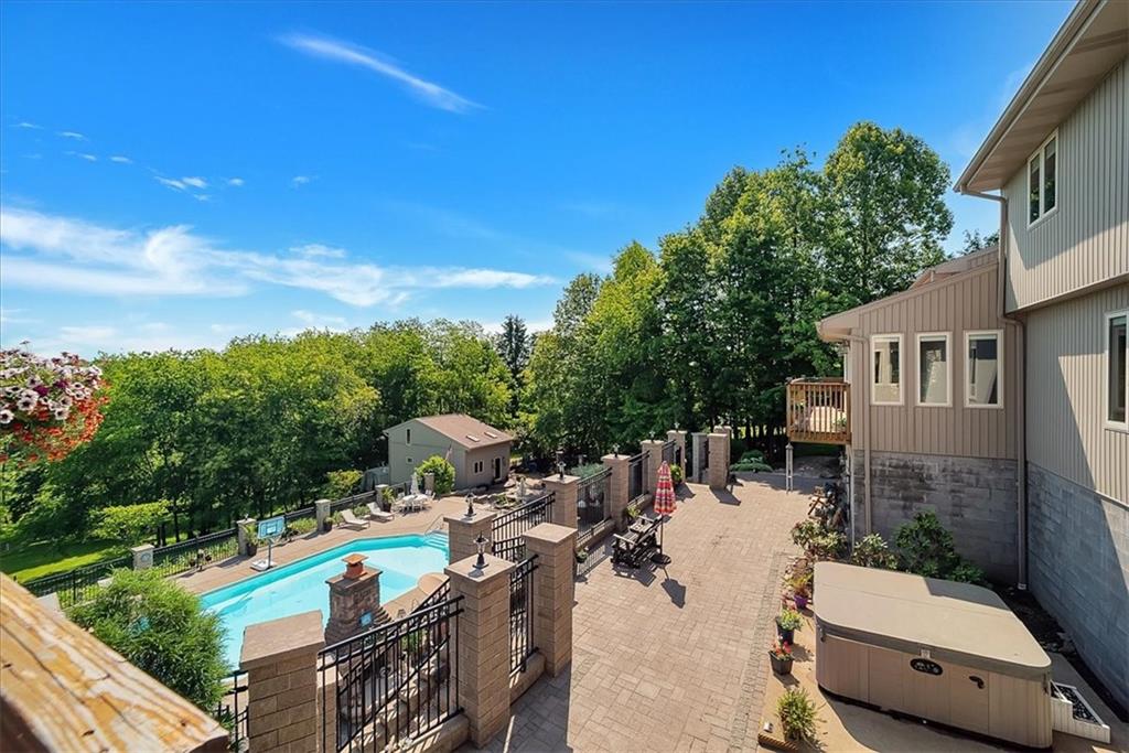 2106 Reis Run Road Pittsburgh, PA 15237 - Photo 12 of 42 a view of a patio with couches table and chairs and potted plants