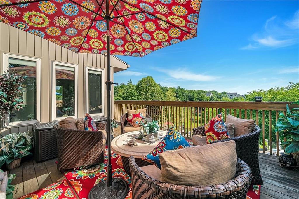 2106 Reis Run Road Pittsburgh, PA 15237 - Photo 29 of 42 a patio with hardwood table and chairs