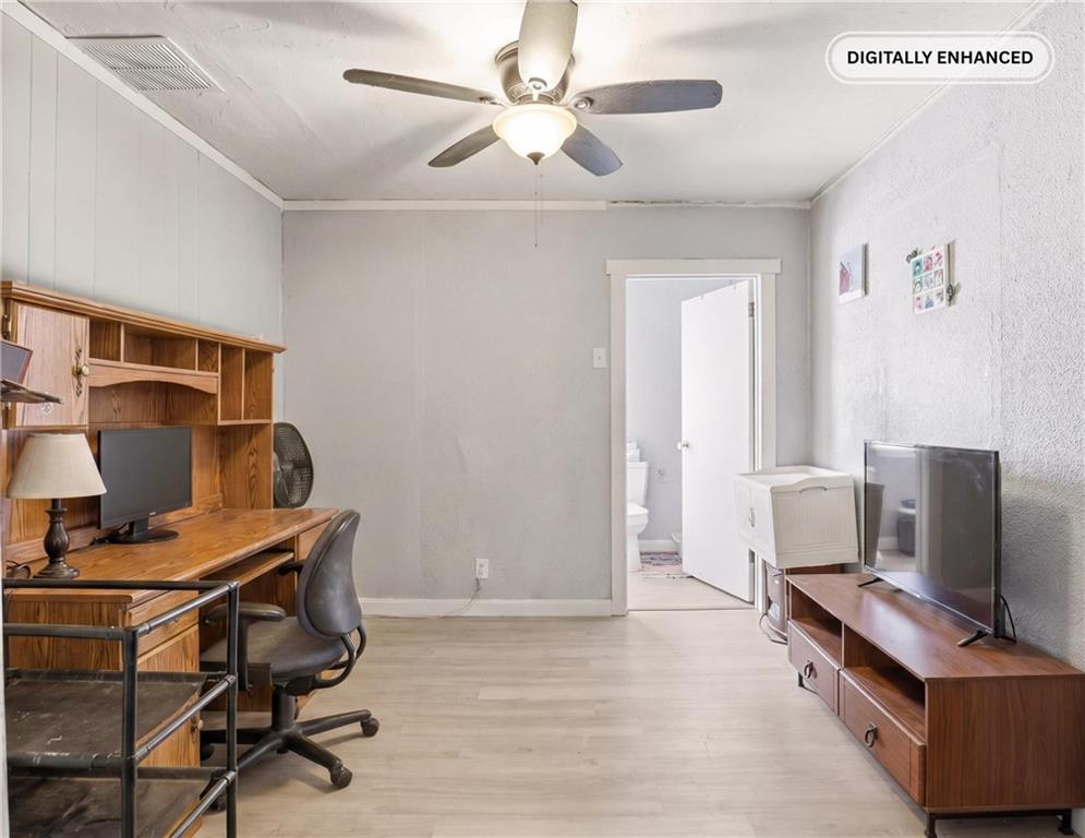 132 Waterloo Street Friedens, PA 15541 - Photo 18 of 47 a view of a workspace with furniture and a window