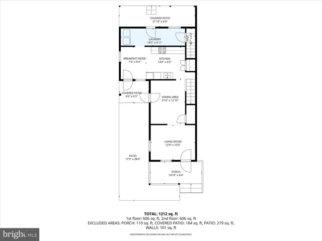 a picture of a bench in front of door