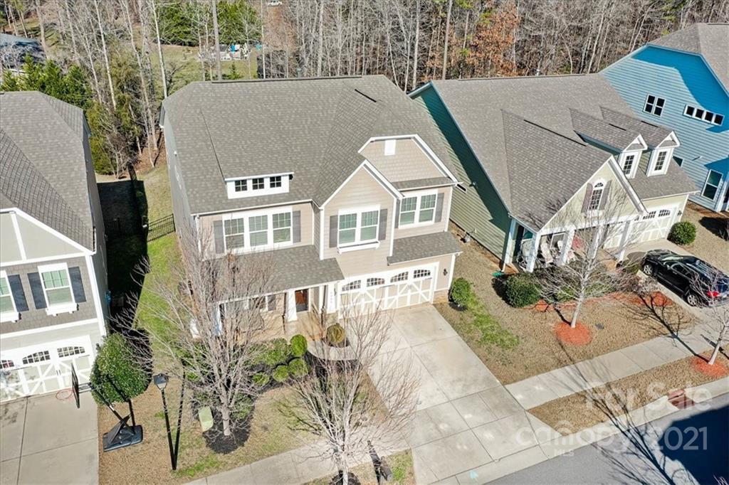 4008 Fallondale Road Waxhaw, NC 28173 - Photo 4 of 44 an aerial view of a house with a yard