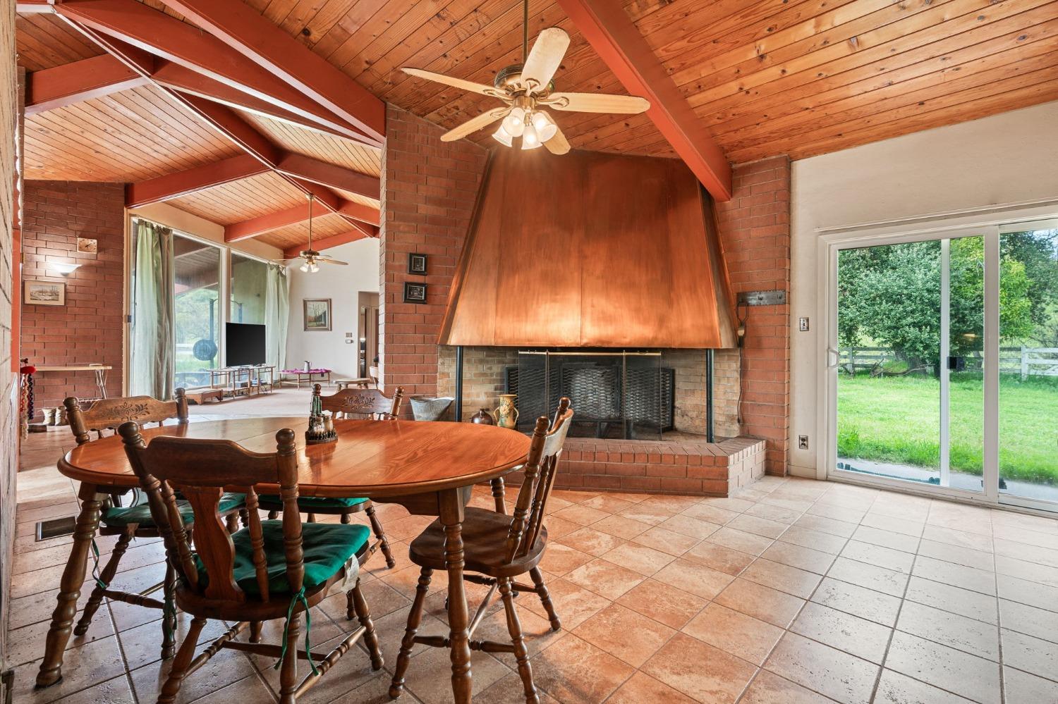 53660 Drive 152 Orosi, CA 93647 - Photo 33 of 48 a view of an outside dining space with furniture