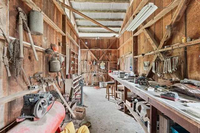 a view of a lake with a mountain