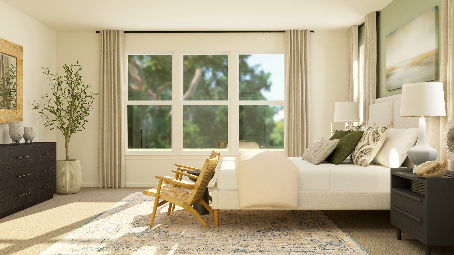 140 Newburgh Lane Algonquin, IL 60102 - Photo 10 of 19 a bedroom with a bed and a window