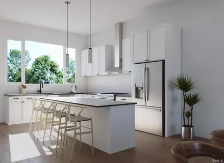 a living room with furniture a flat screen tv and a window