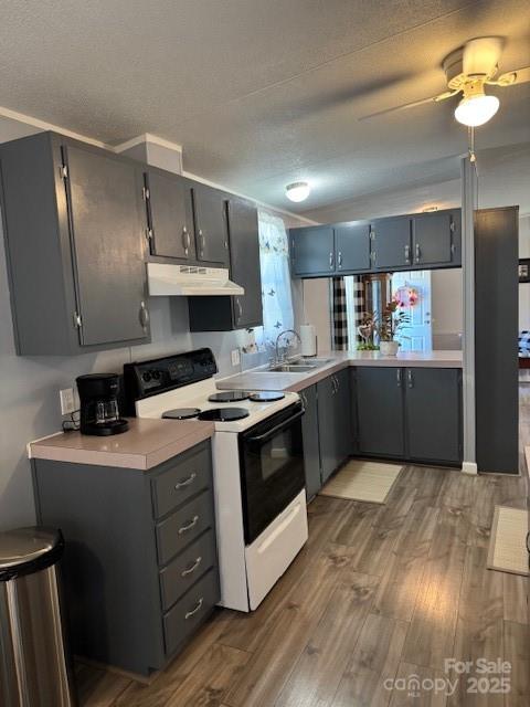 1761 Finch Farm Road, Unit 4 Trinity, NC 27370 - Photo 8 of 37 a kitchen with stainless steel appliances granite countertop a stove a sink dishwasher and a refrigerator