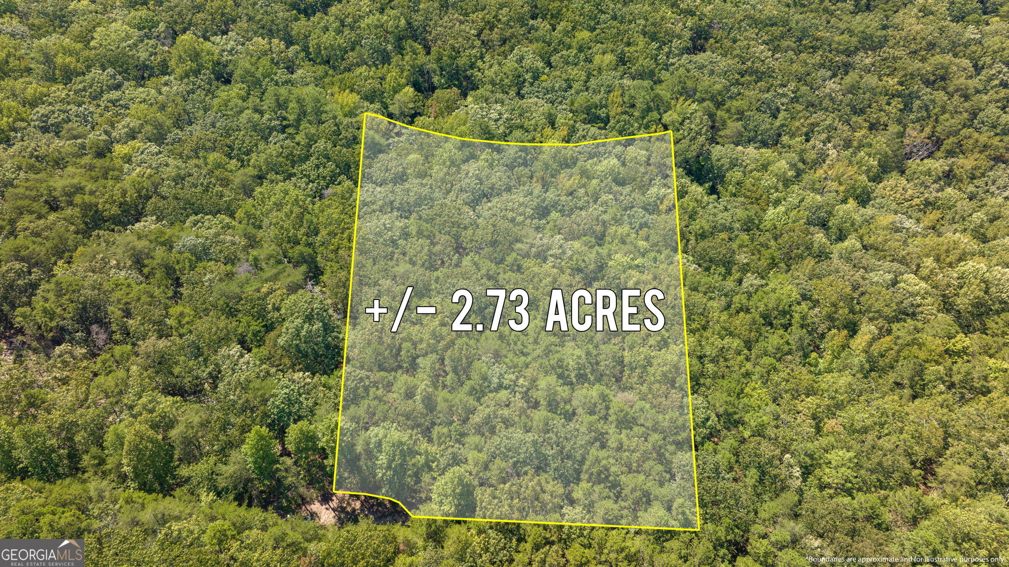 a view of outdoor space with signage and flags