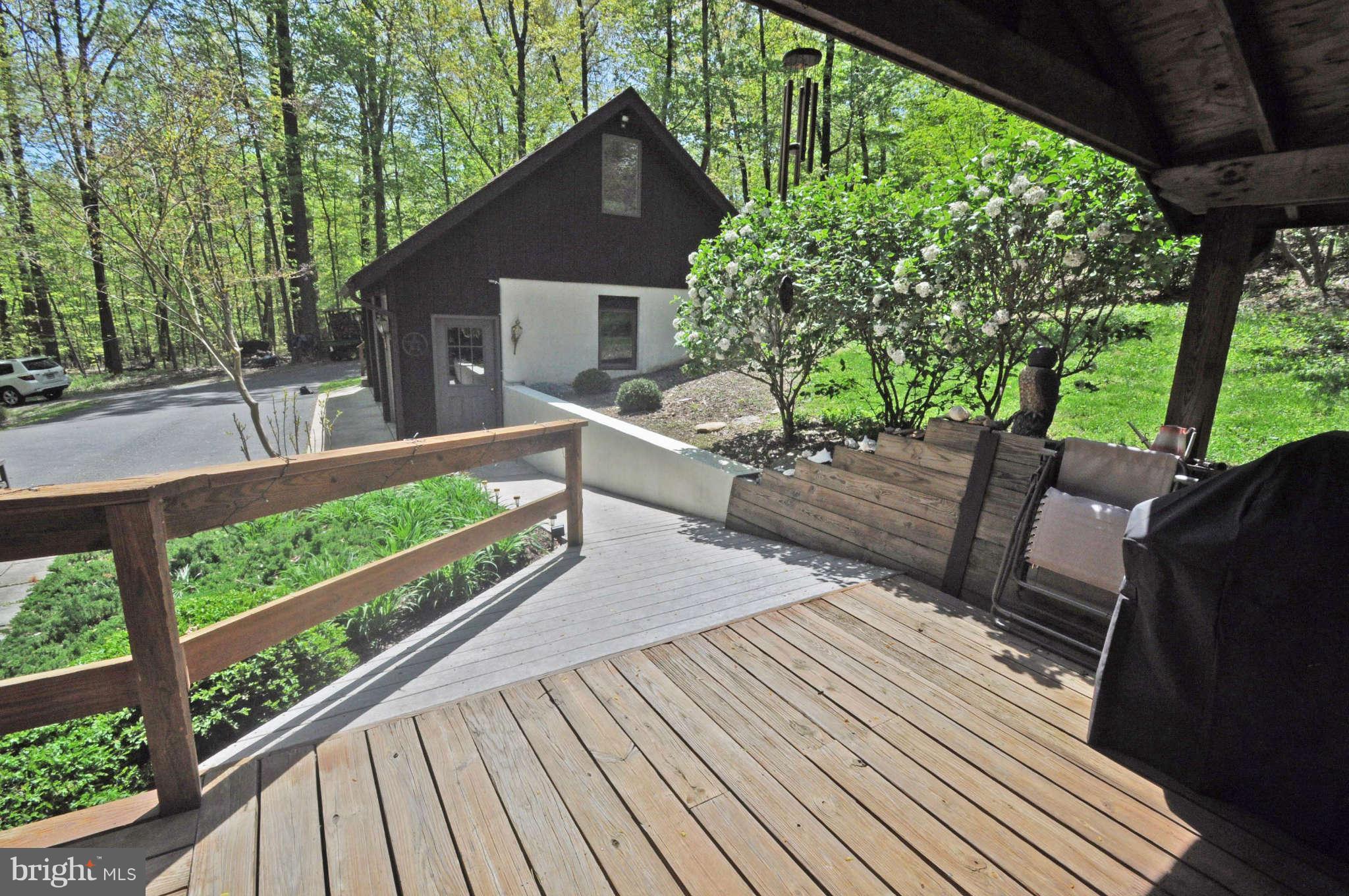 4701 Teen Barnes Road Frederick, MD 21703 - Photo 29 of 30 View from house to detached garage