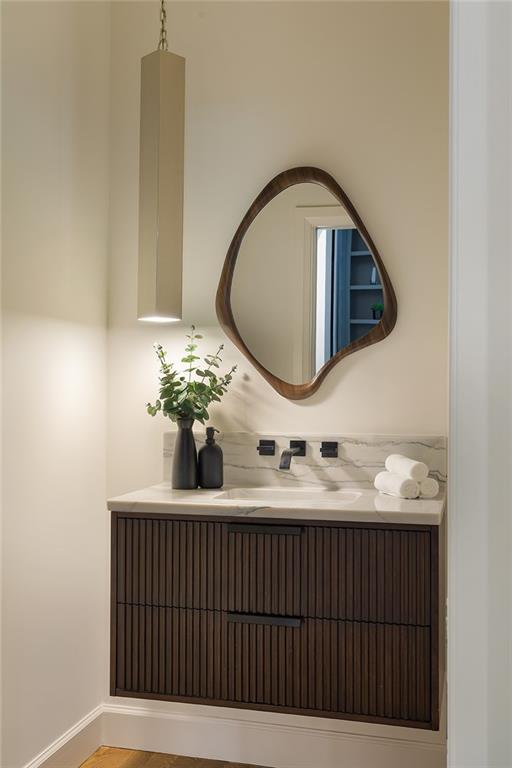3156 Zion Street Scottdale, GA 30079 - Photo 10 of 48 a bathroom with a sink and a mirror