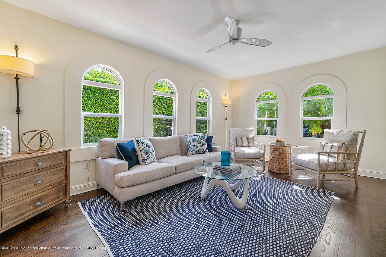 231 Dyer Road West Palm Beach, FL 33405 - Photo 10 of 45 a living room with furniture and a large window